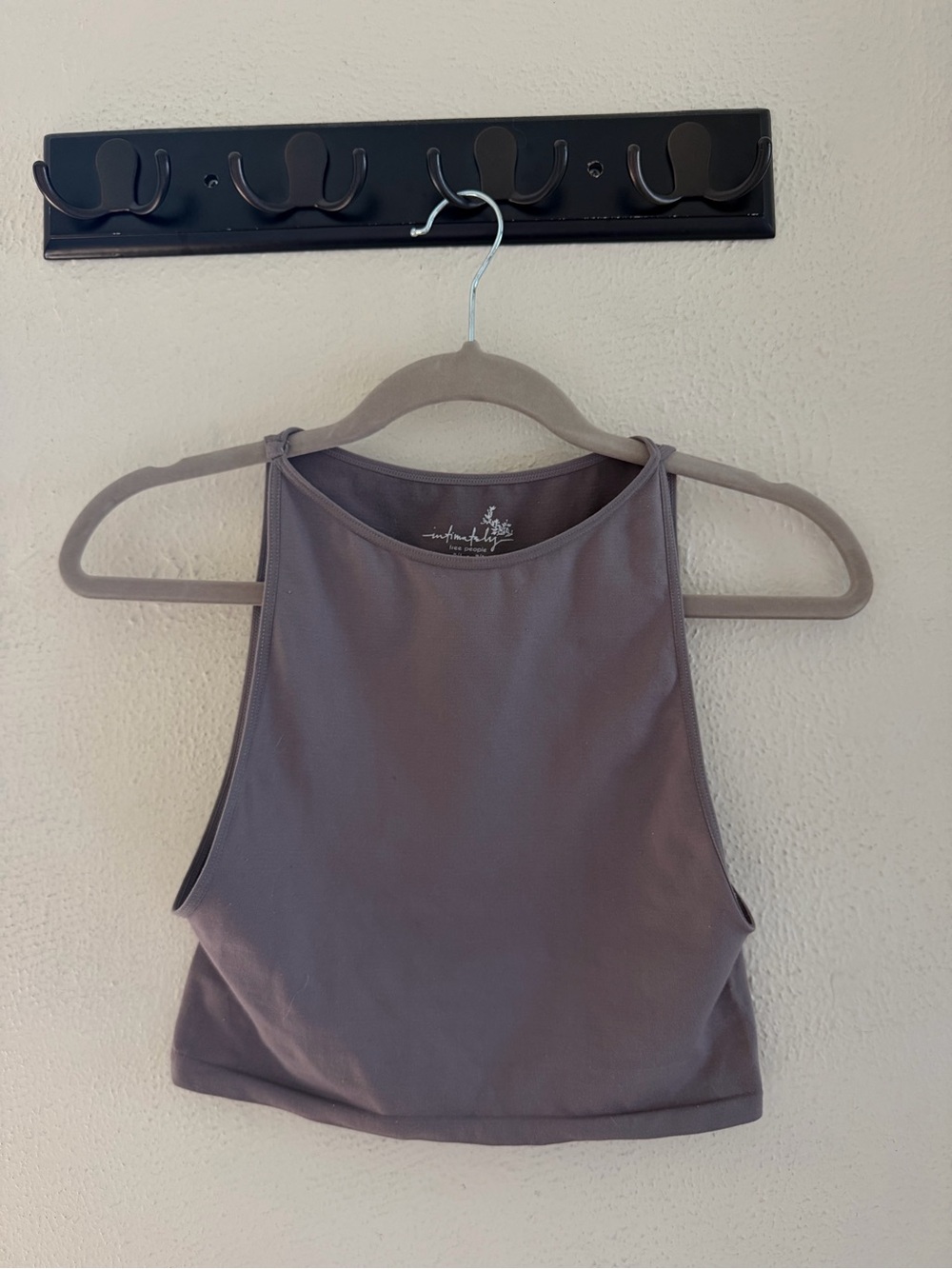 Free People High-Neck Crop Tank Top